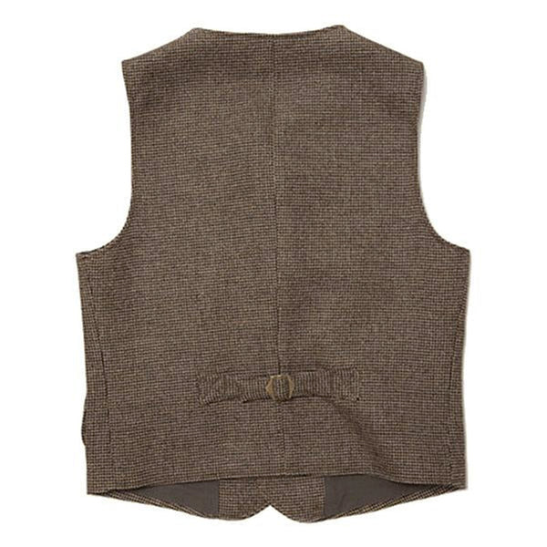 Men's Classic Vintage Tweed Vest 24297997M
