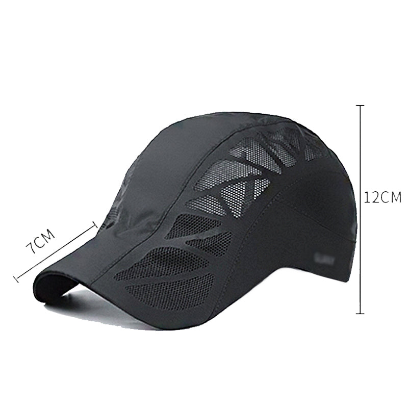 Men's Thin Sunscreen Quick Dry Golf Baseball Cap 61248100Y