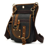 Men's Canvas Fashion Casual Shoulder Messenger Bag 50238450U