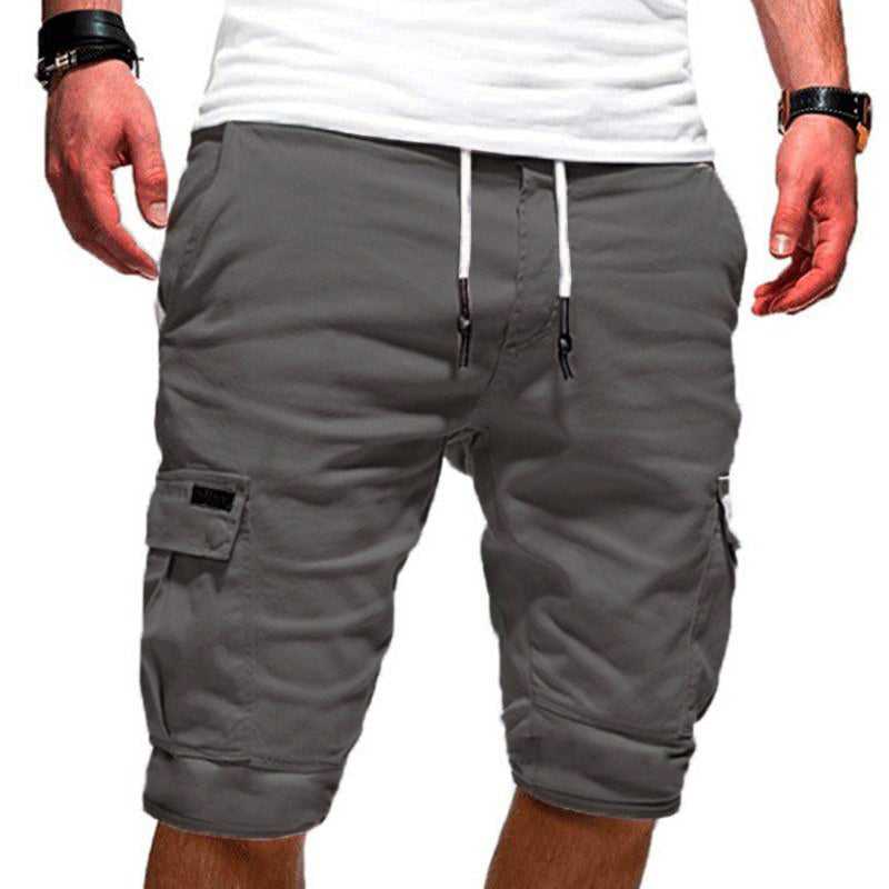 Men's Summer Casual Multi-Pocket Loose Shorts 02431848M