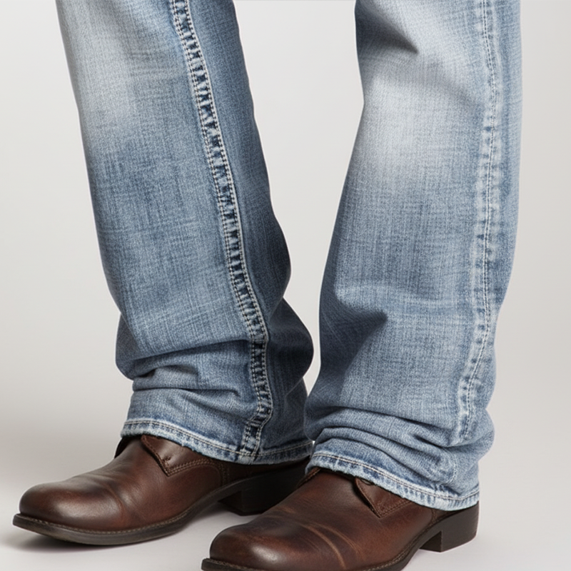 Men's Vintage Washed Distressed Jeans MTA1152K3P