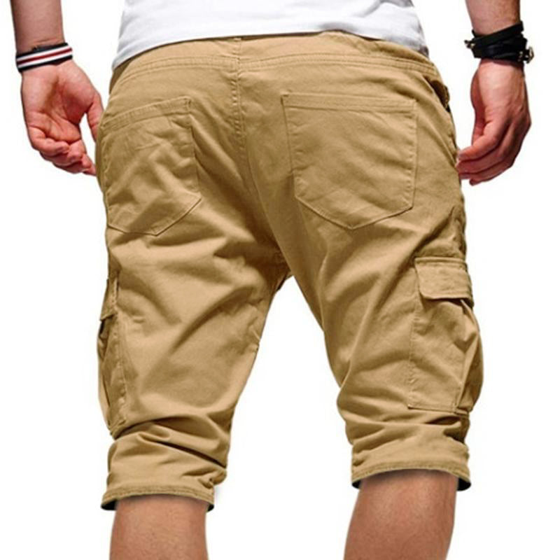 Men's Summer Casual Multi-Pocket Loose Shorts 02431848M