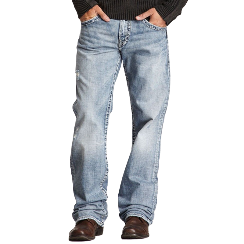 Men's Vintage Washed Distressed Jeans MTA1152K3P