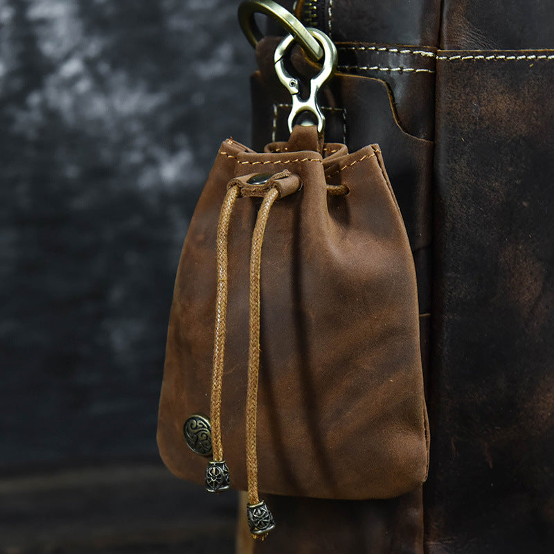 Men's Vintage Drawstring Mini Bag 72226742X