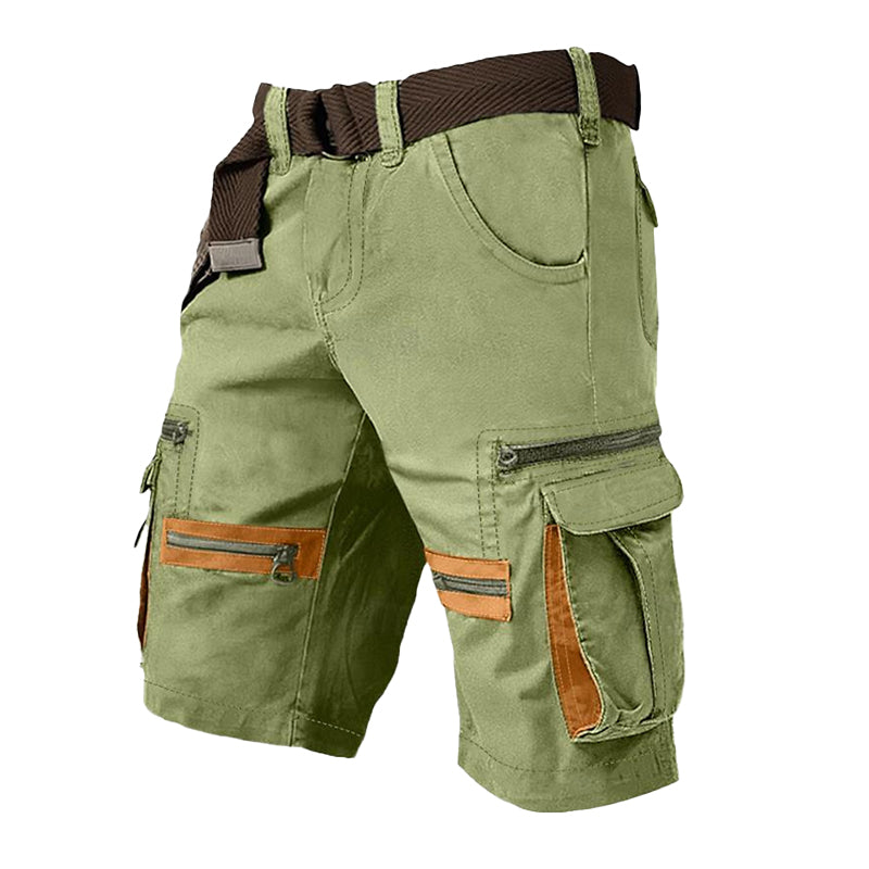 Men's Outdoor Leisure Multi-Pocket Cargo Shorts MUA1462C6X