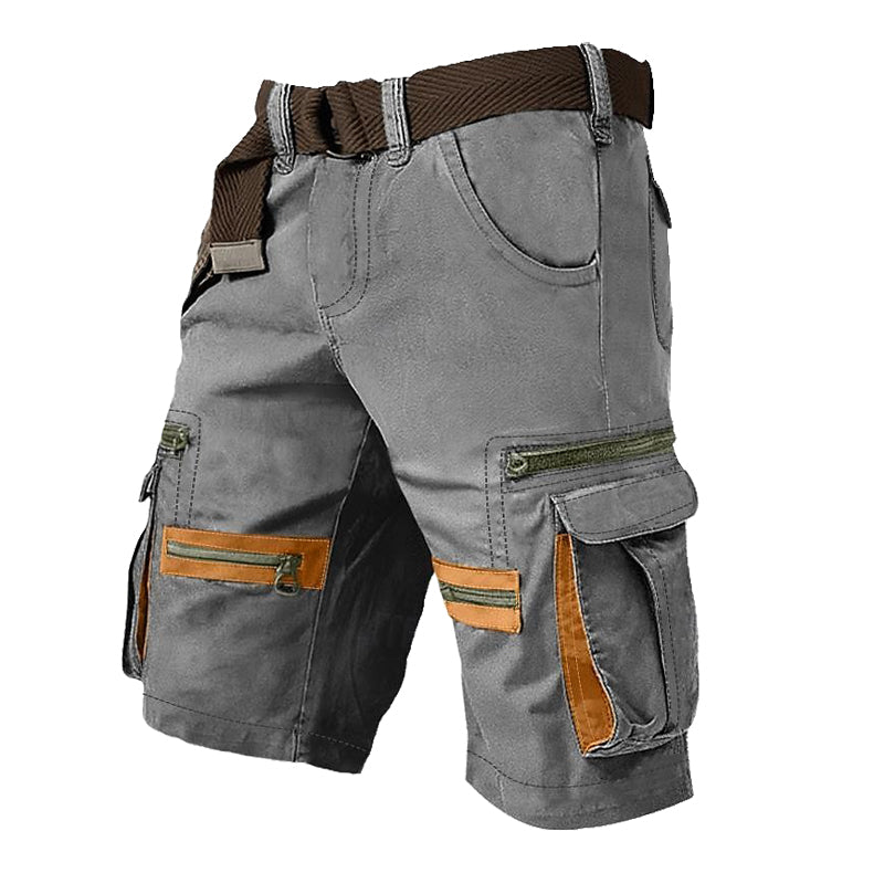 Men's Outdoor Leisure Multi-Pocket Cargo Shorts MUA1462C6X