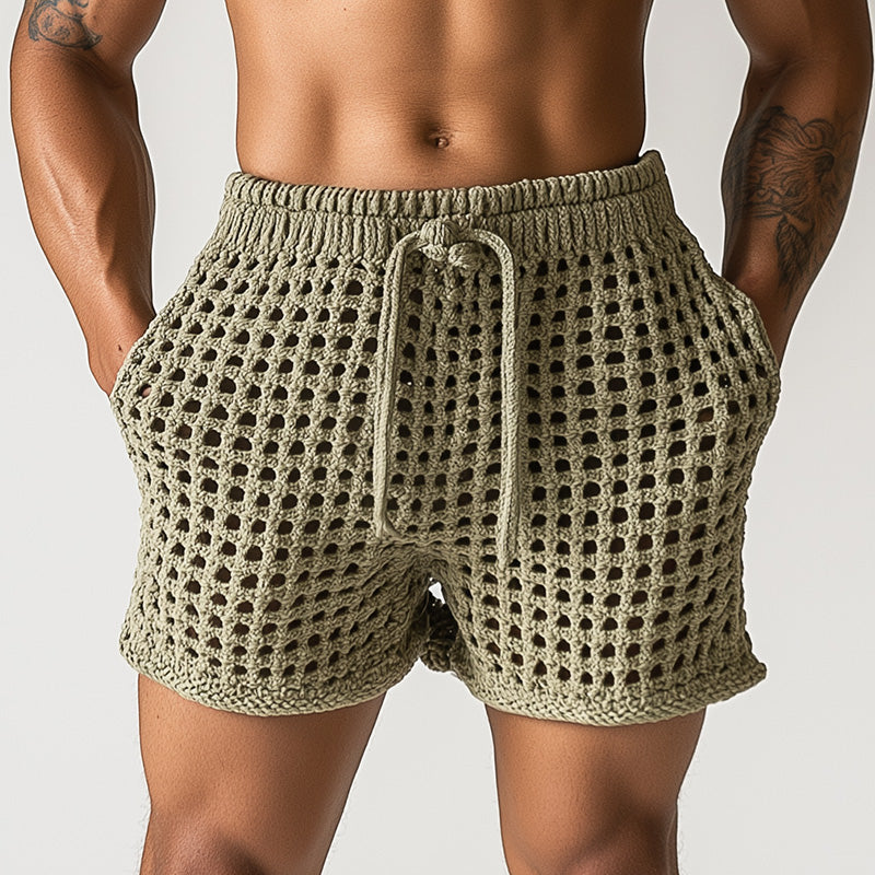 Sommer hule, pustende og komfortable shorts for menn MTA2248D7P