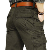 Men's Vintage Multi-Pocket Cargo Pants 50622986U