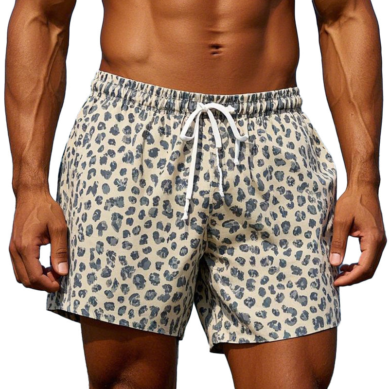 Men's Breathable Quick-drying Printed Beach Pants 50642163P