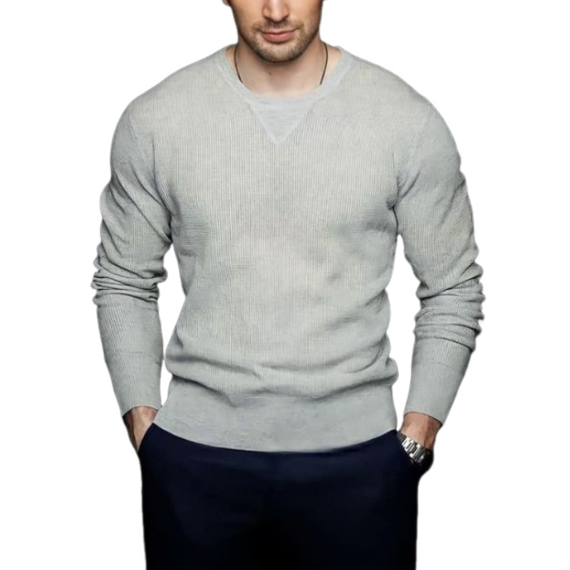 Men's Classic Casual Round Neck Slim Fit Sweatshirt 63619607K