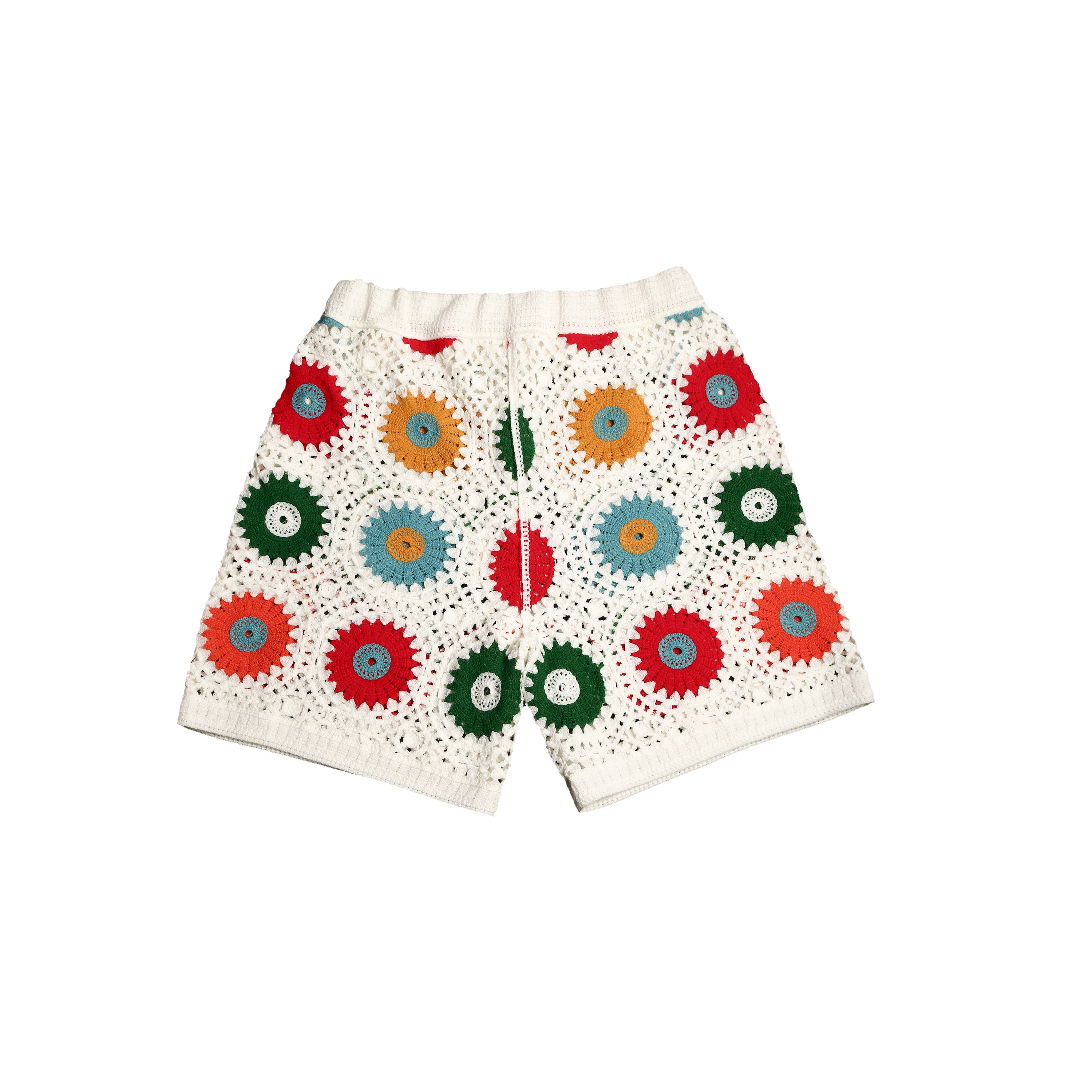 Men's Summer Fashion Comfortable Breathable Hollow Crochet Shorts MTA2337E0P