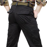 Men's Vintage Multi-Pocket Cargo Pants 50622986U