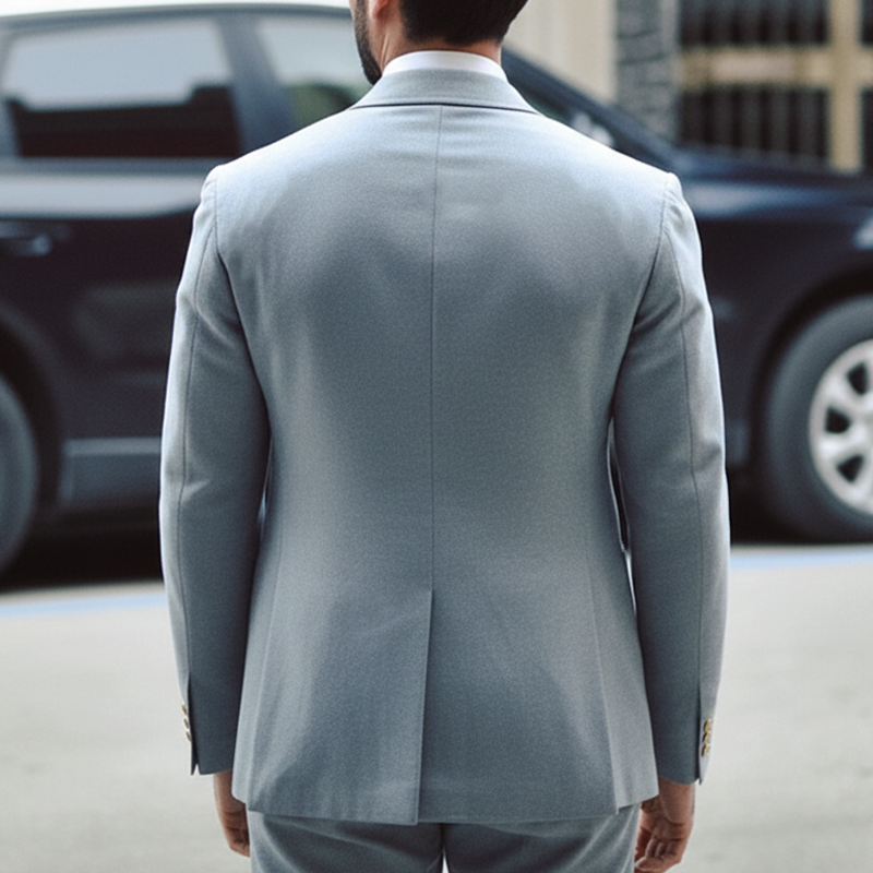 Men's Classic Business Double-breasted Blazer MTA2307I5U