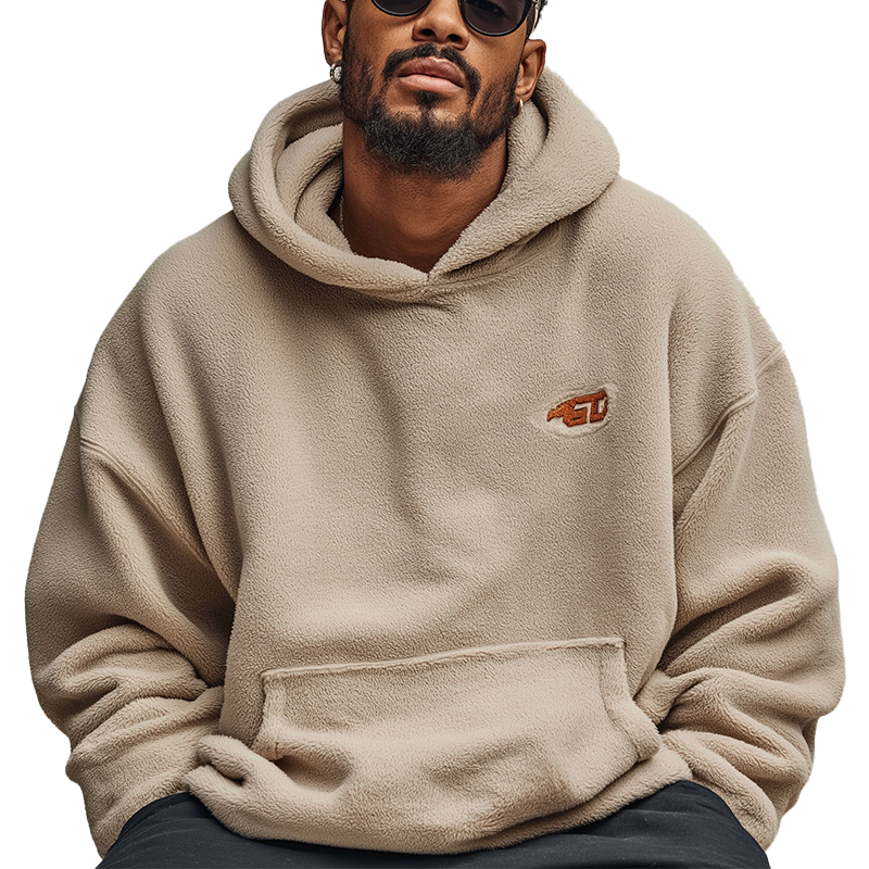 Men's Winter Fashion Flannel Hooded Sweatshirt MTA2753J6P