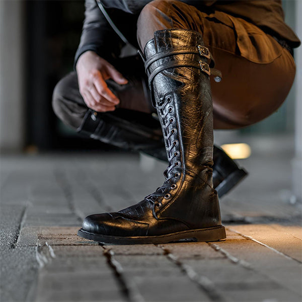 MEN'S VINTAGE LACE-UP ADVENTURE BOOTS MTA1774G4I