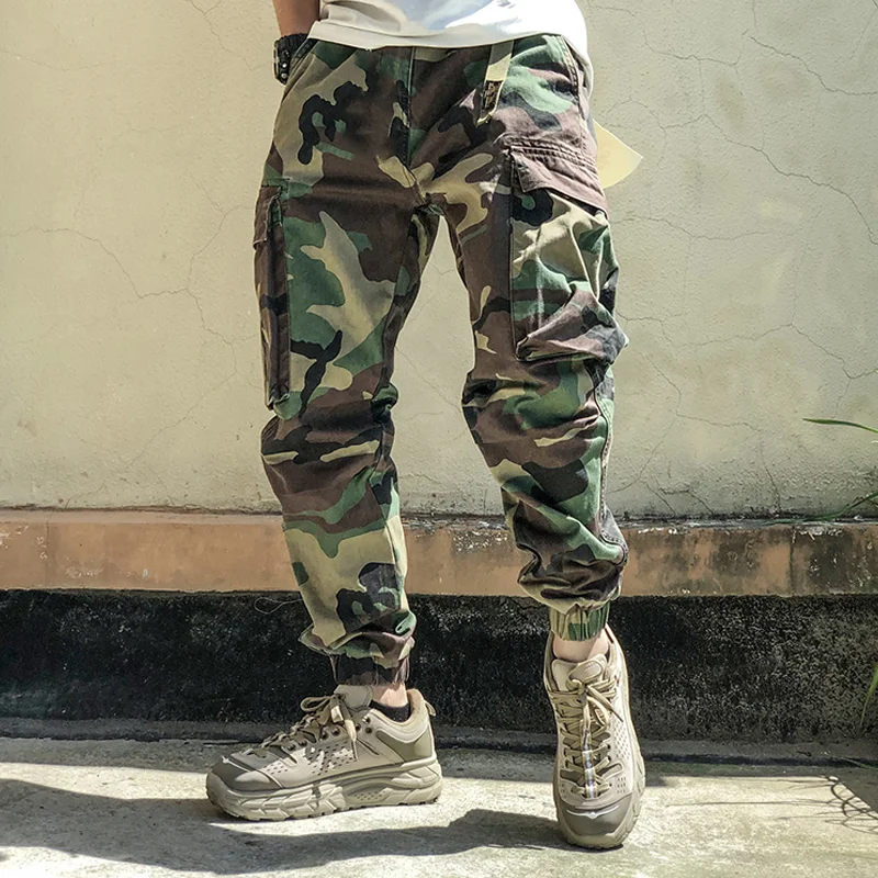 Men's Camouflage Multi-Pocket Cargo Pants 88990284Z