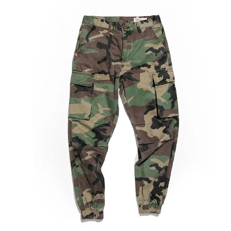 Men's Camouflage Multi-Pocket Cargo Pants 88990284Z