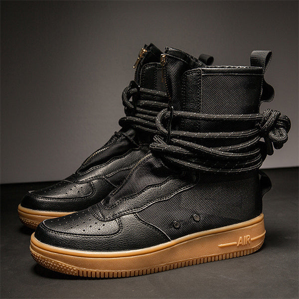 MEN'S PREMIUM PU LEATHER HIGH-CUT BOOTS MTA1872G0I