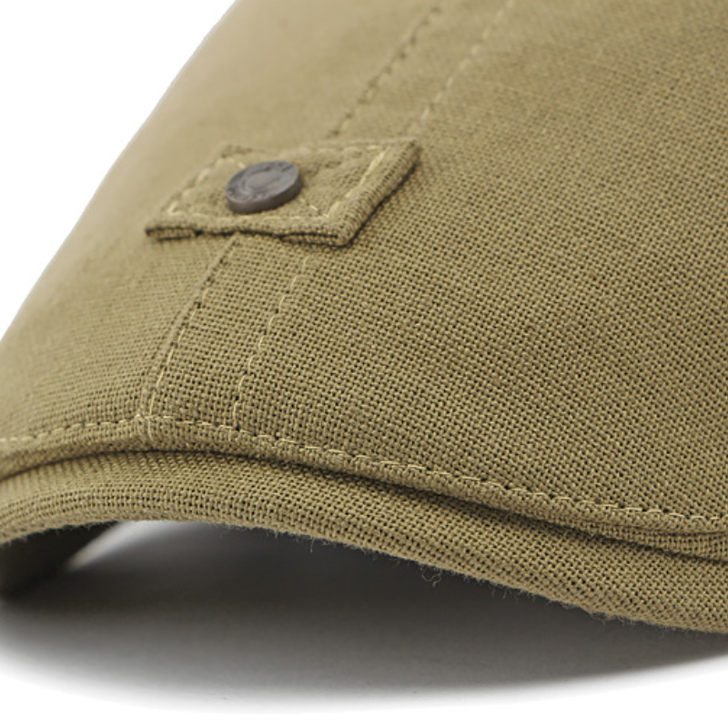 Men's Casual Outdoor Breathable Linen Beret 20746761M