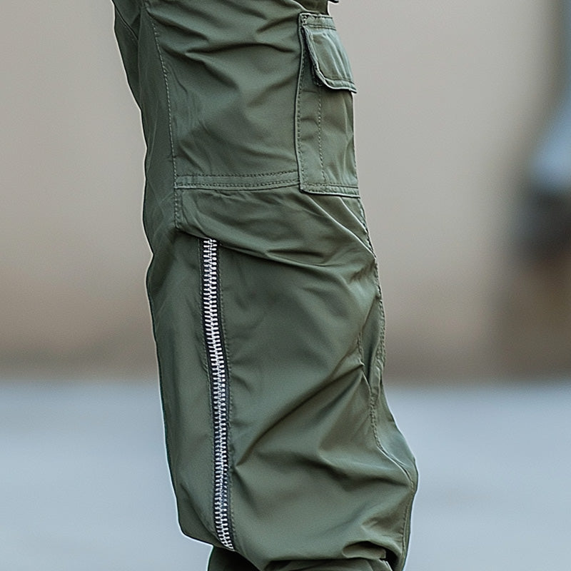 Men'S Summer Fashion Blended Cargo Sports Pants MTA1396E1P