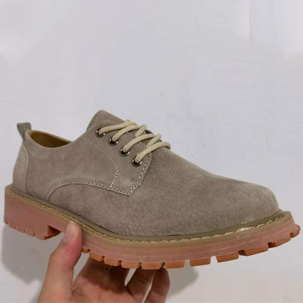 HERRENS OXFORD-Freizeitschuhe mit runder Spitze und Riemchen 48432107