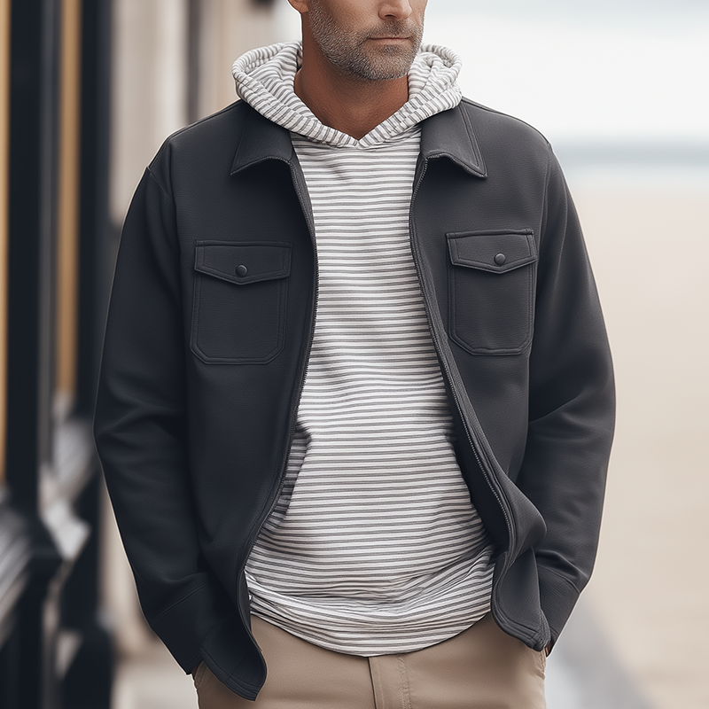 Men's Vintage Cotton Blend Jacket MTA1354H3P