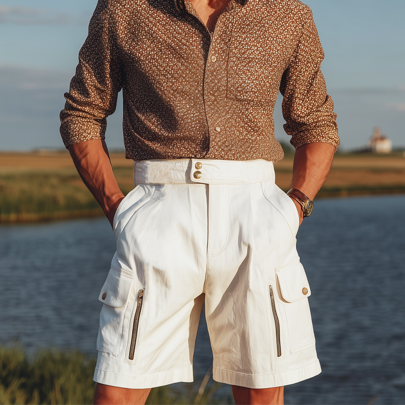 Men's Summer Business Fashion Shorts MTA1937F7U