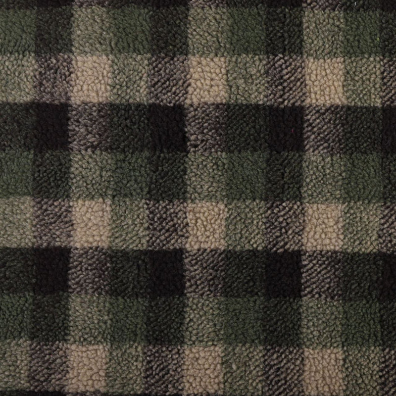 Men's Retro Casual Warm Plaid Plush Stand Collar Sweatshirt MTA2545I2TO