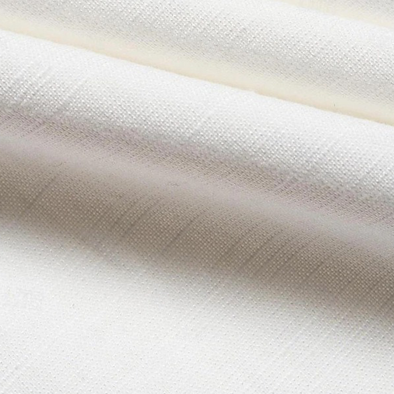 Men's Solid Cotton And Linen Casual Trousers MTA1378H6X
