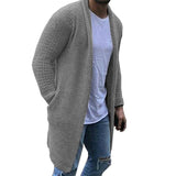 Men's Casual Long Sleeve Knit Cardigan 10377930M
