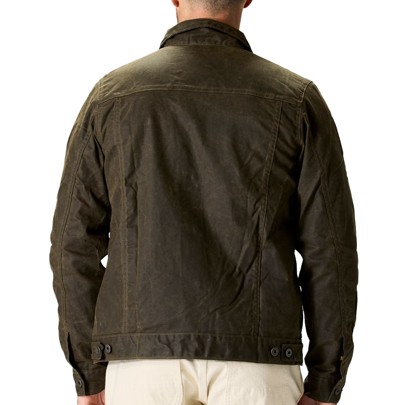 Men's Vintage Distressed Thin Cotton Jacket MTA0150H8P