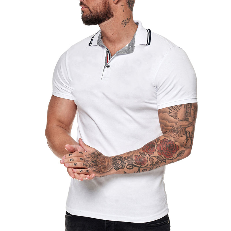 Herre Casual Business Kortermet POLO skjorte 84314868X