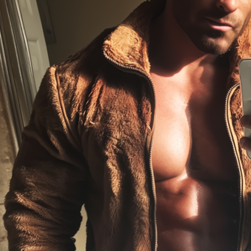 Men's Retro Casual Plush Warm Zipper Lapel Jacket MTA0933I3TO