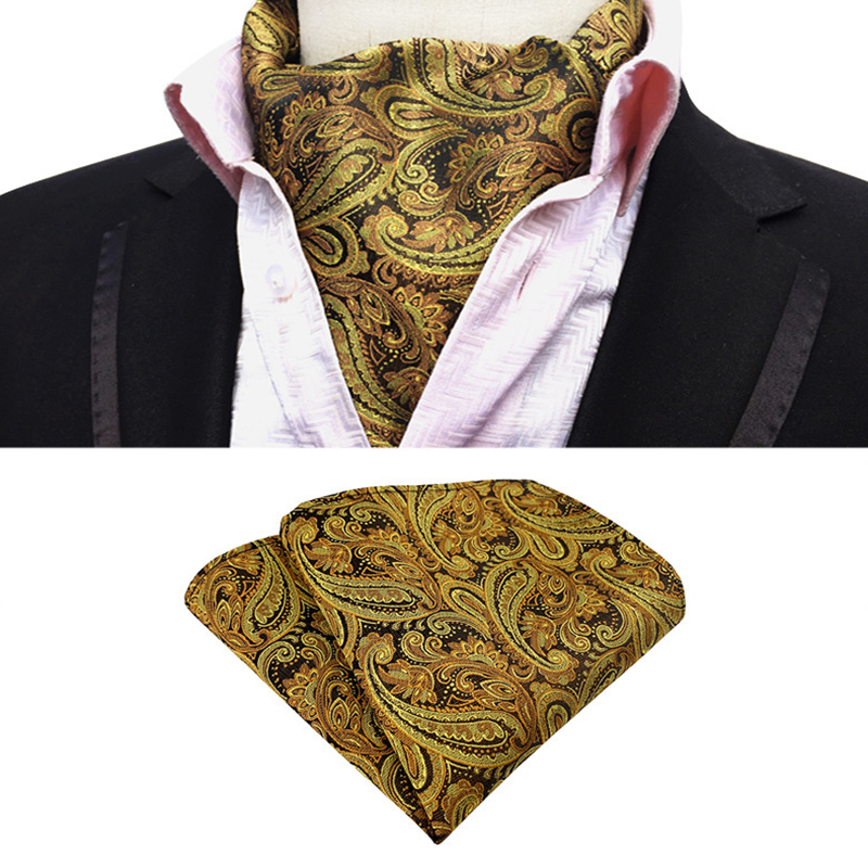 Men's Classic British Style Jacquard Neck Scarf 71531168K