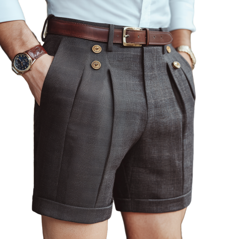 Men's Summer Classic Business Suit Shorts MTA0461G3U