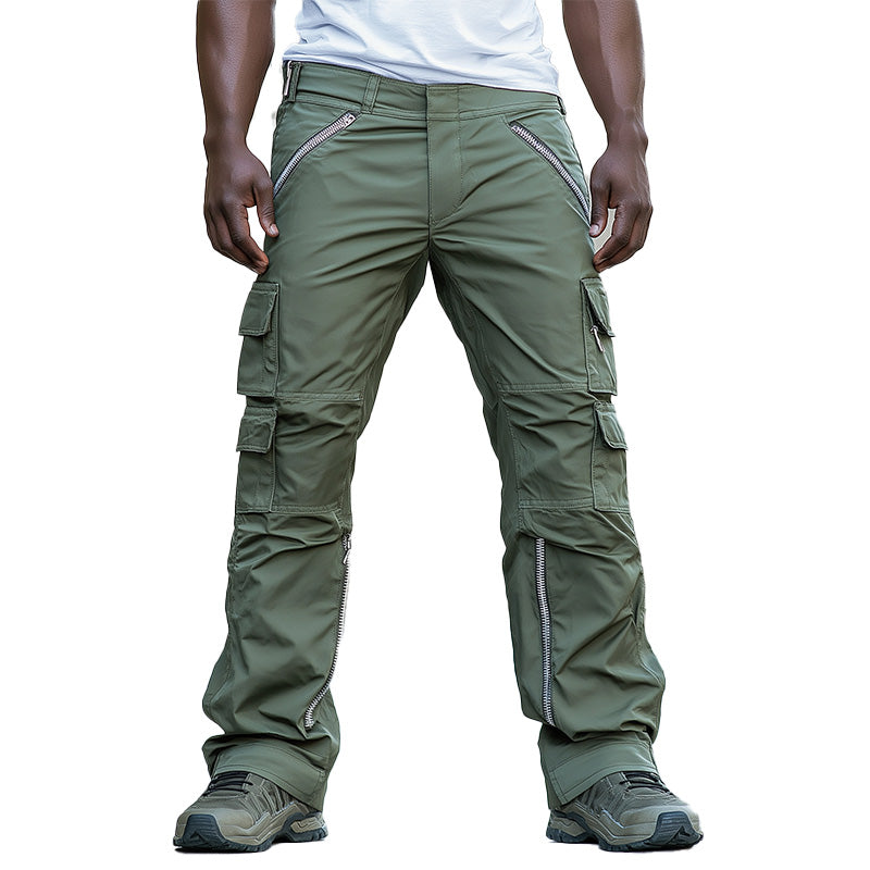 Men'S Summer Fashion Blended Cargo Sports Pants MTA1396E1P