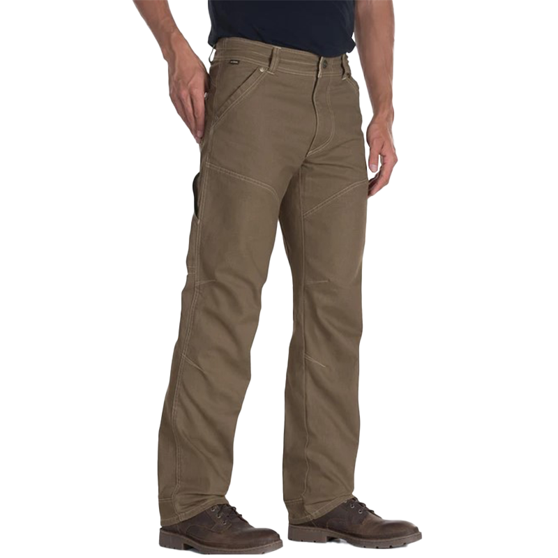 Men's Simple Design Cotton Blend Casual Trousers MTA0182H5P