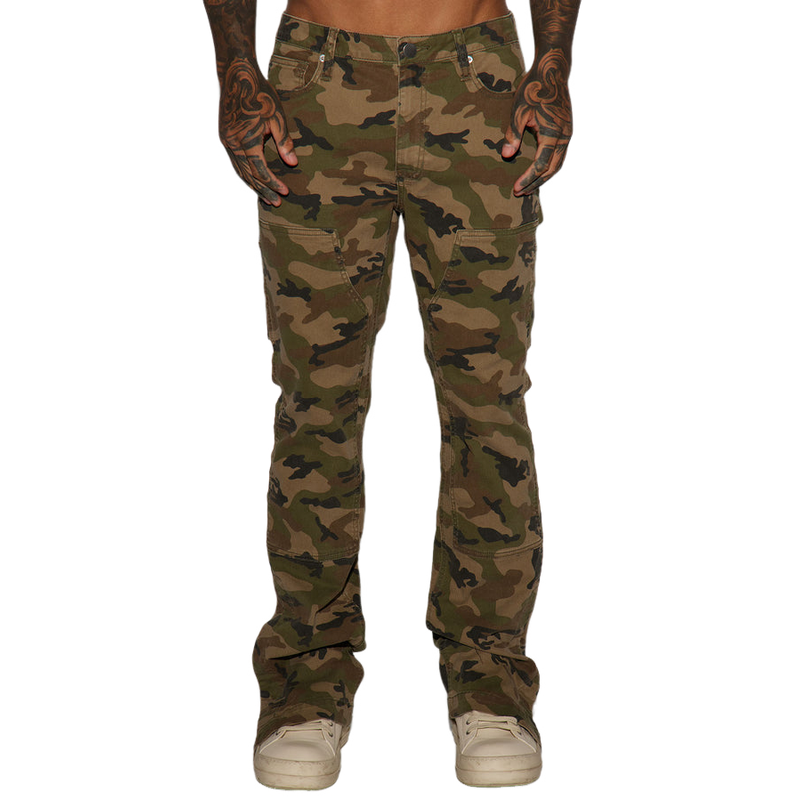 Fasjonable casual Camouflage Cargo-bukser for menn 72823992F