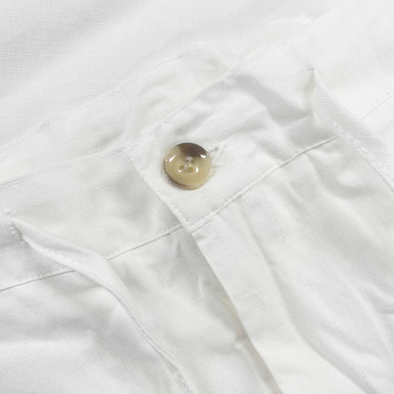 Men's Linen Solid Color Vacation Basic Beach Pants 61164046X