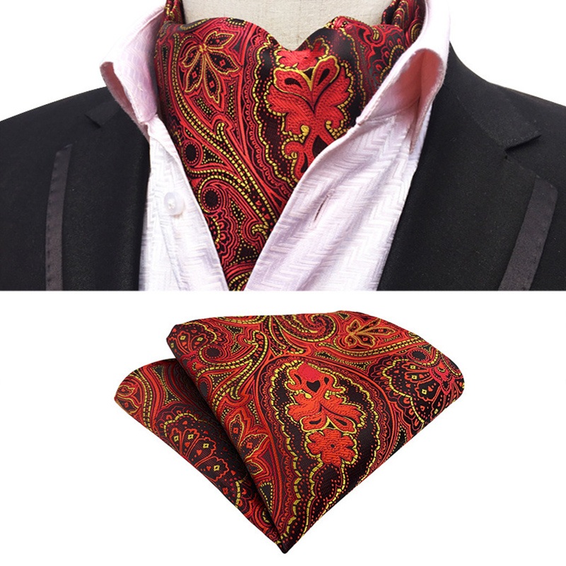 Men's Classic British Style Jacquard Neck Scarf 71531168K