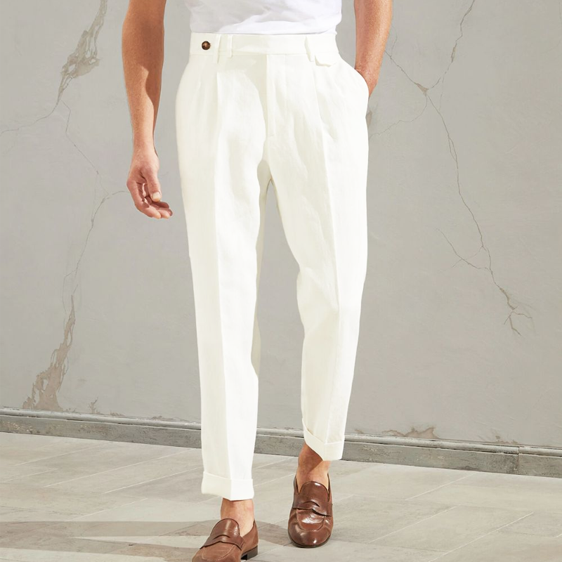 Men's Classic Comfort Solid Color Suit Pants MTA2330G4U