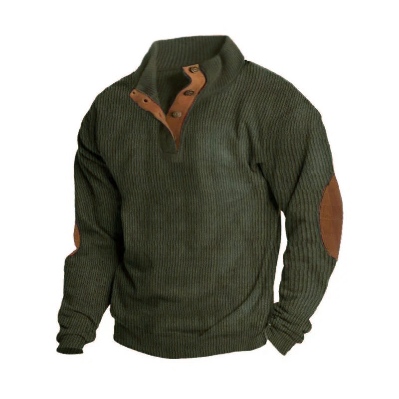 Outdoor Casual Stand Collar Long Sleeve Sweatshirt 35682481X