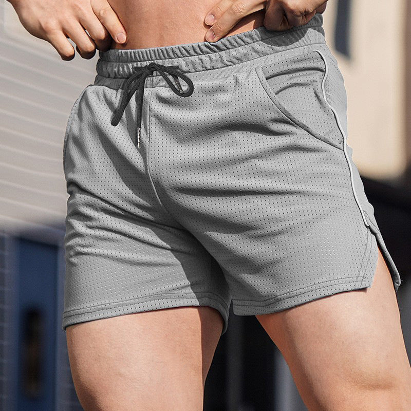 Men's Classic Casual Skin-friendly Breathable Fabric Sports Shorts 40462803K