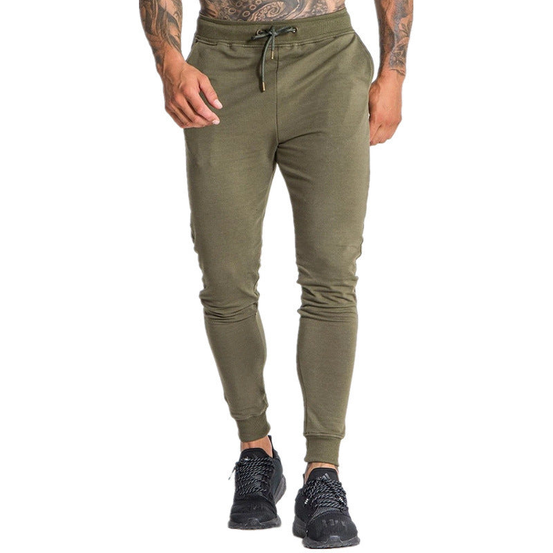 Men's Casual Slim Trousers with Cuffed Pencil Trousers 49838726X