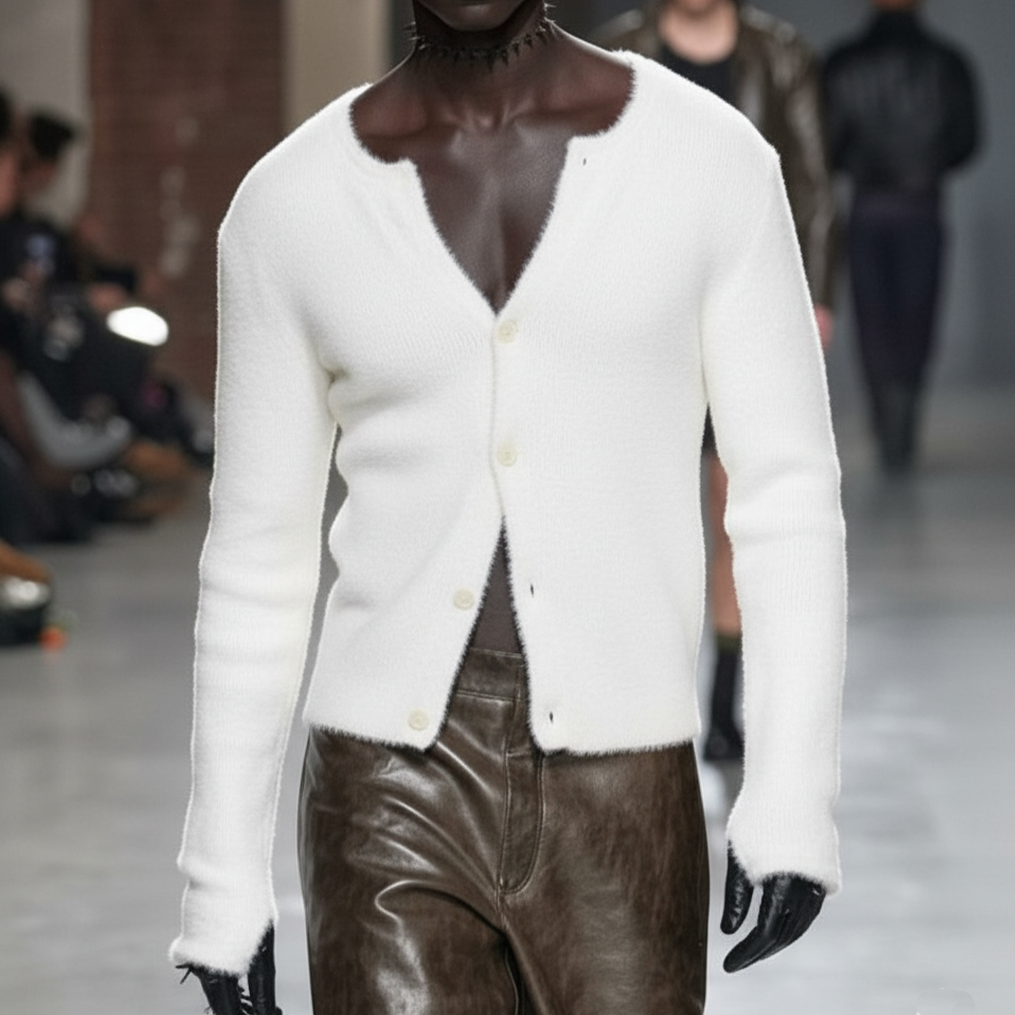 Men's Classic Casual Slim-fit Knitted Cardigan MTA0587L7K