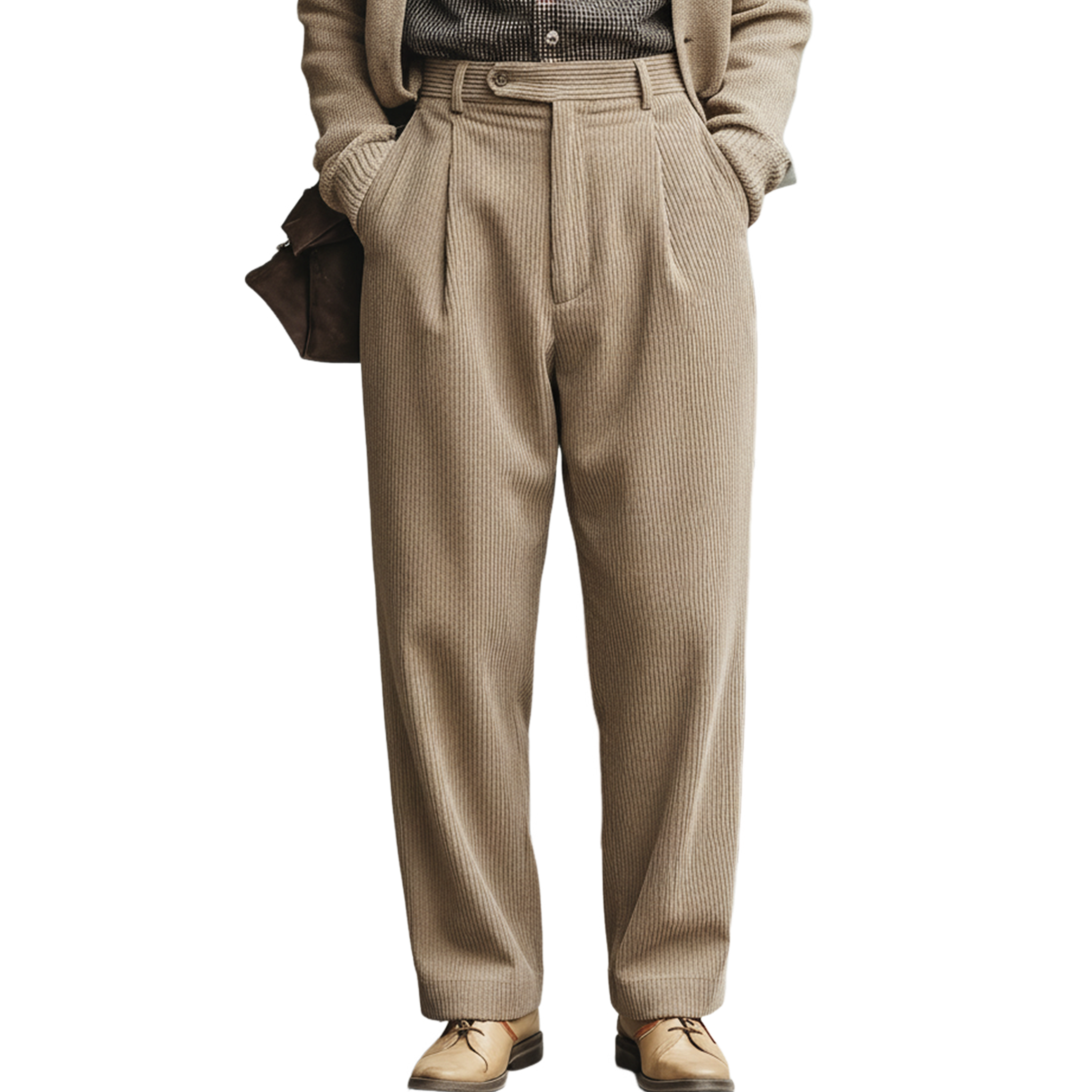 Men's Classic Business Corduroy Suit Pants MTA2871J9K