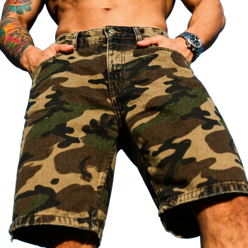 Men's Camouflage Outdoor Casual Shorts MTA1423G6X