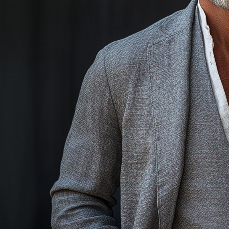 Men's Summer Fashion Light Linen Suit Jacket MTA0988F3P