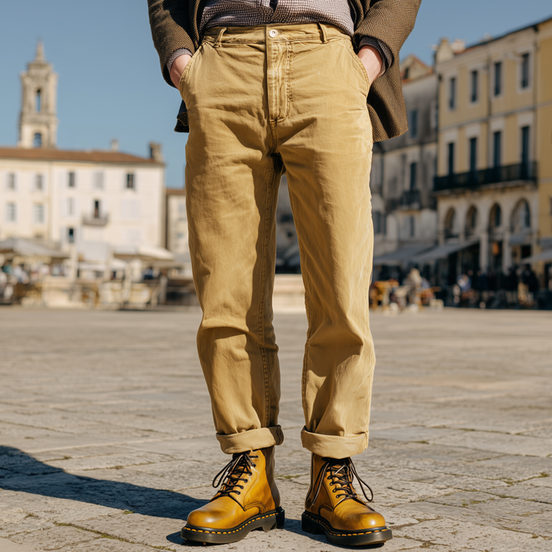 Men's Classic Straight-leg Ginger Jeans MTA0963I1U