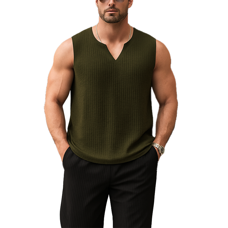 Men's Summer Premium Knitted Cool Tank Top MTA1724G7P